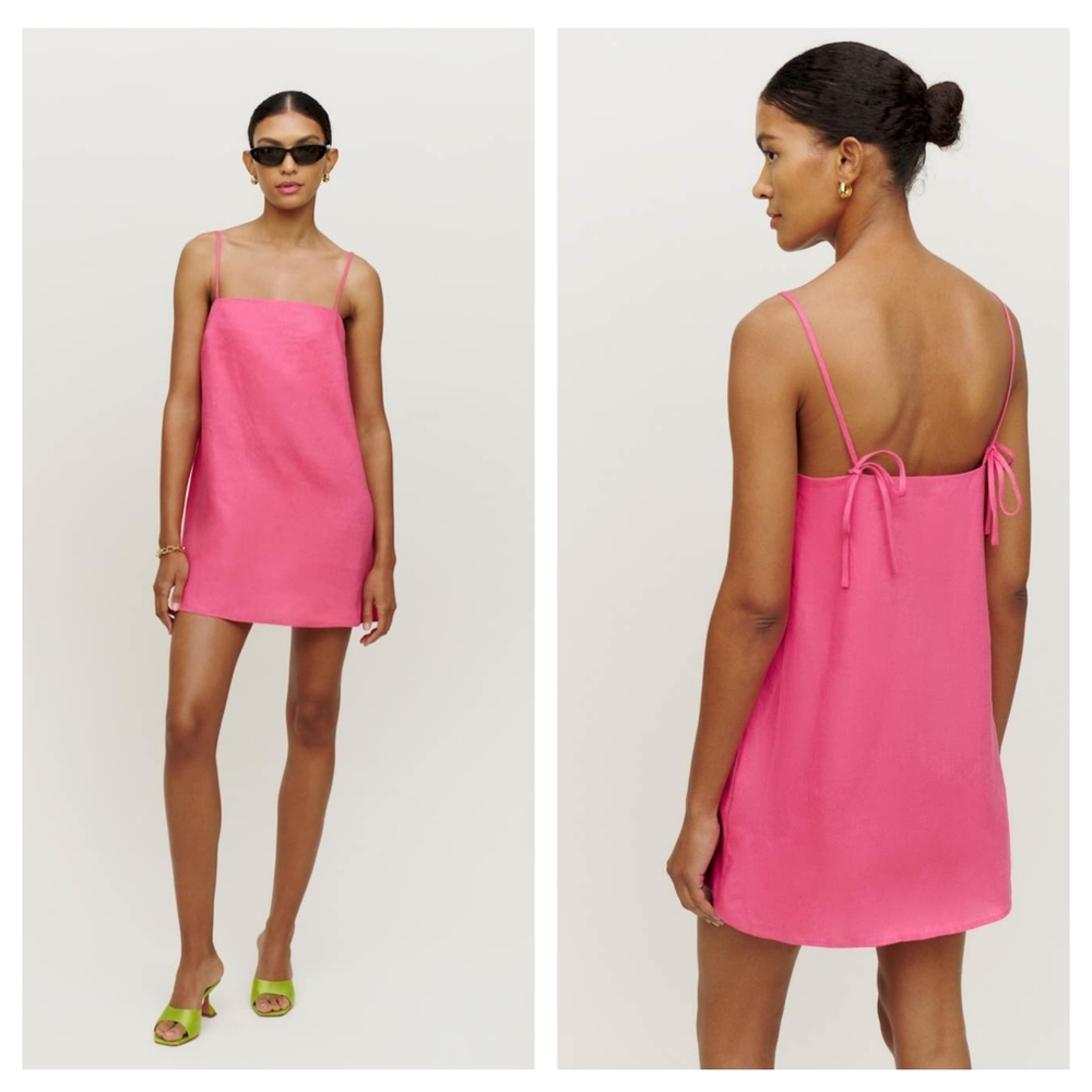 Reformation Pink Mini Dress
